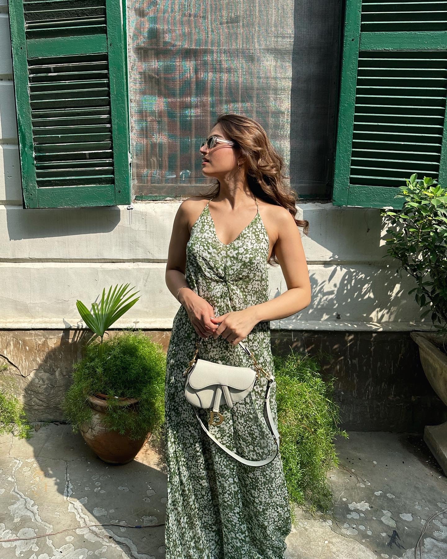 Cathy Twisted Maxi Dress