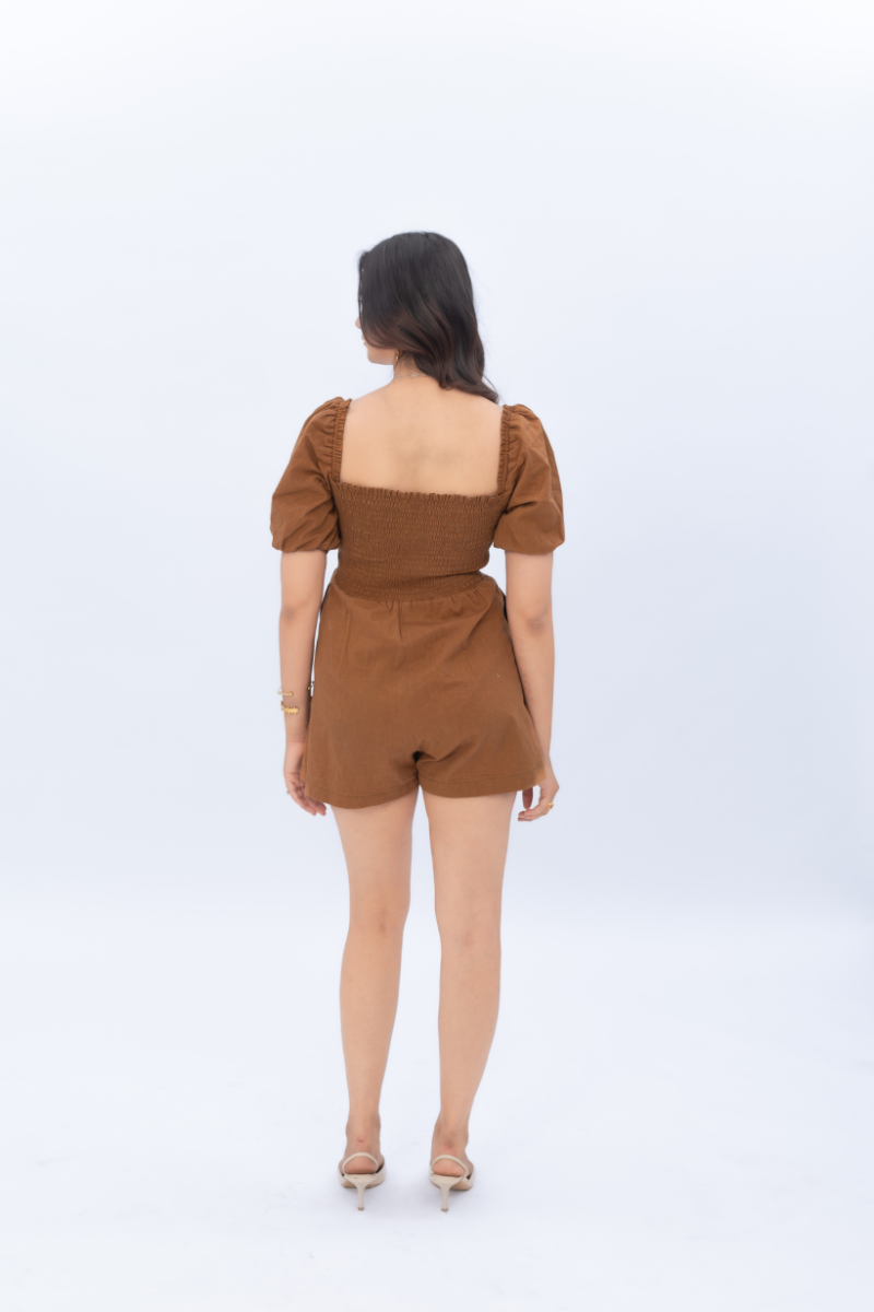 Mirror Bloom Romper