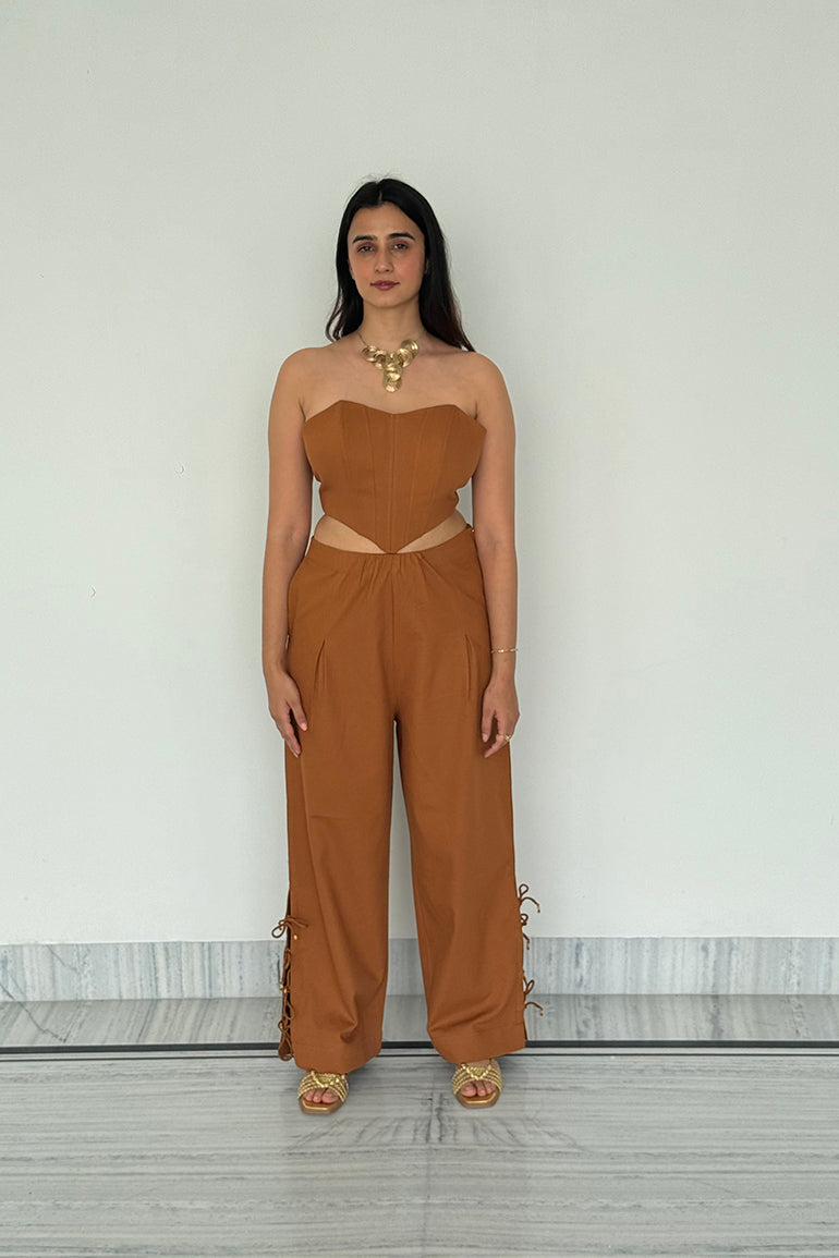 Chocolate Corset Trousers