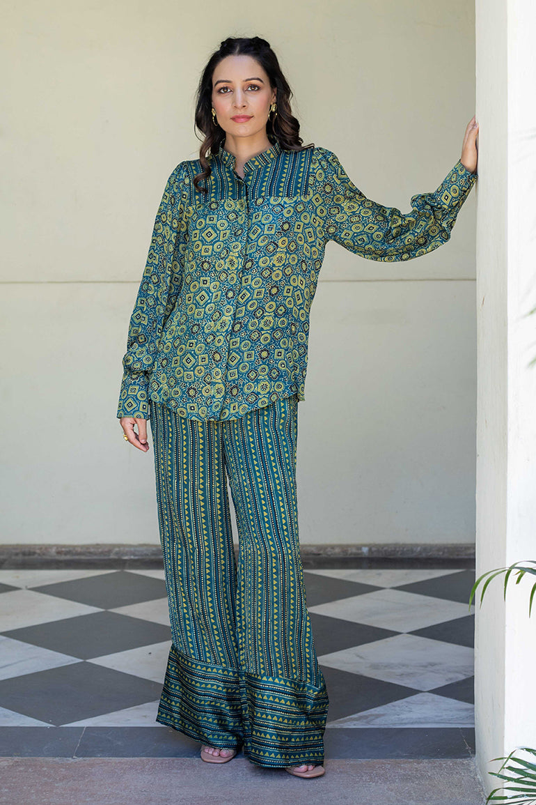 printed co-ord set - anasi