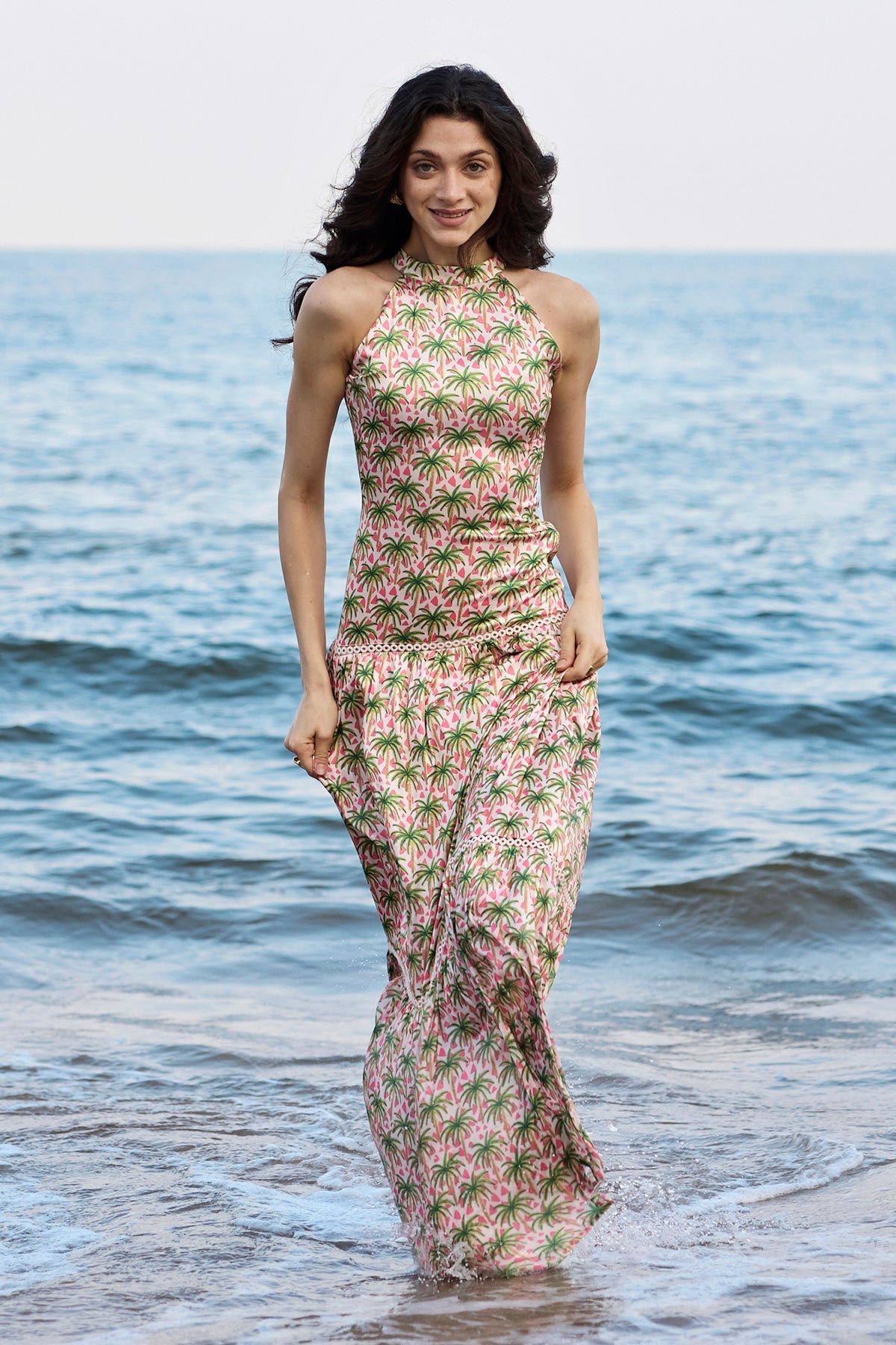 Bahamas Halter Neck Beach Dress Anasi L Bahamas Halter Neck Beach Dress Anasi L