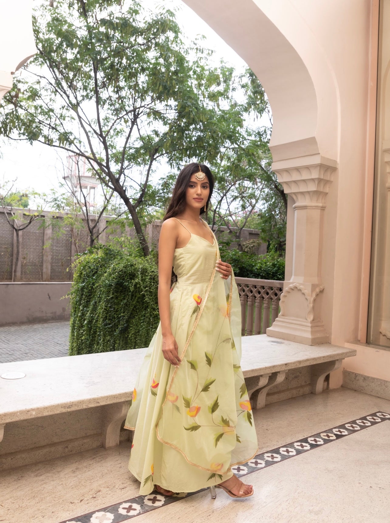 Maria Anarkali Set