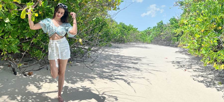 5 Easy Ways to Dress Up Crop Tops