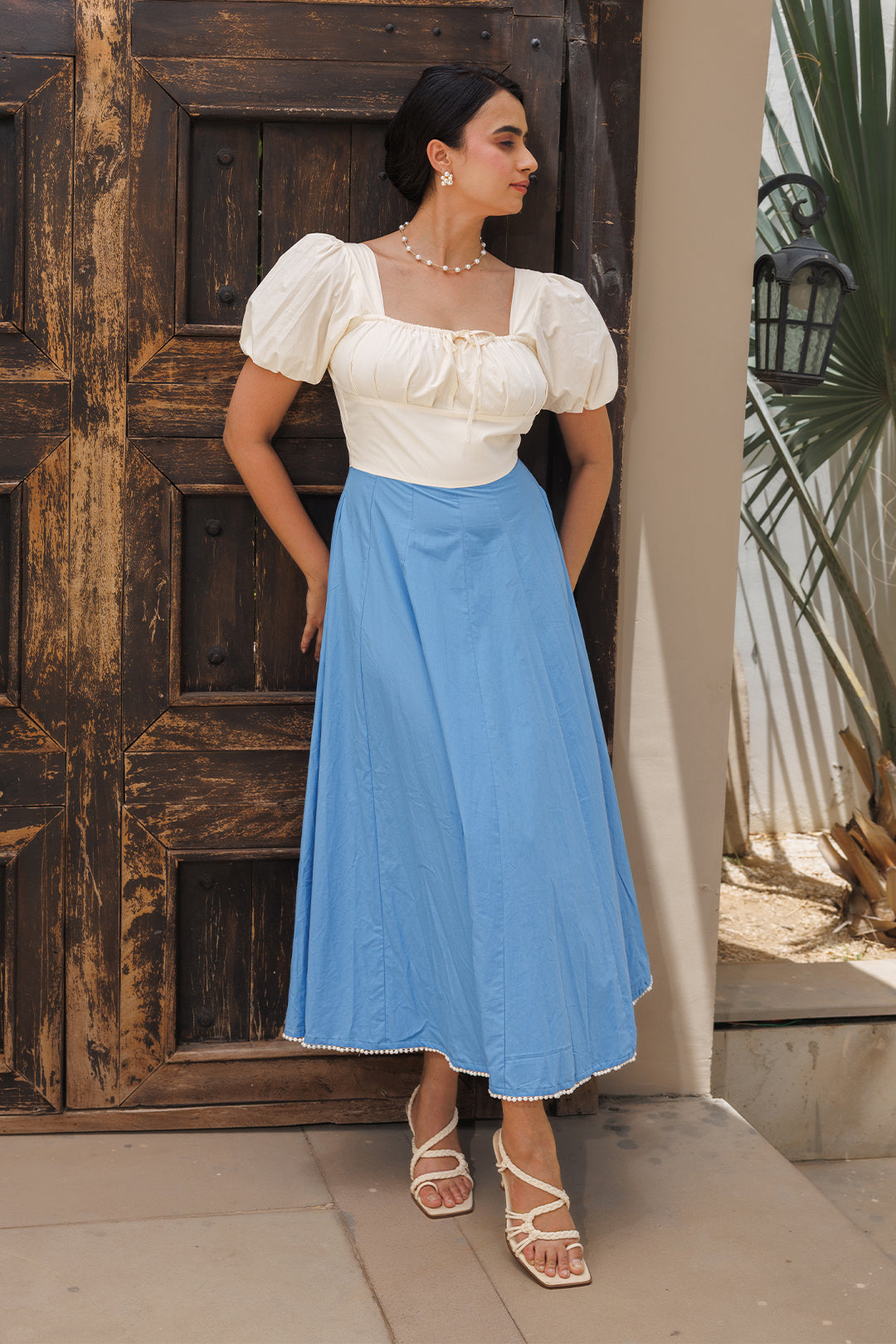 Sea Shell Midi Dress - 00010_0N5A5676
