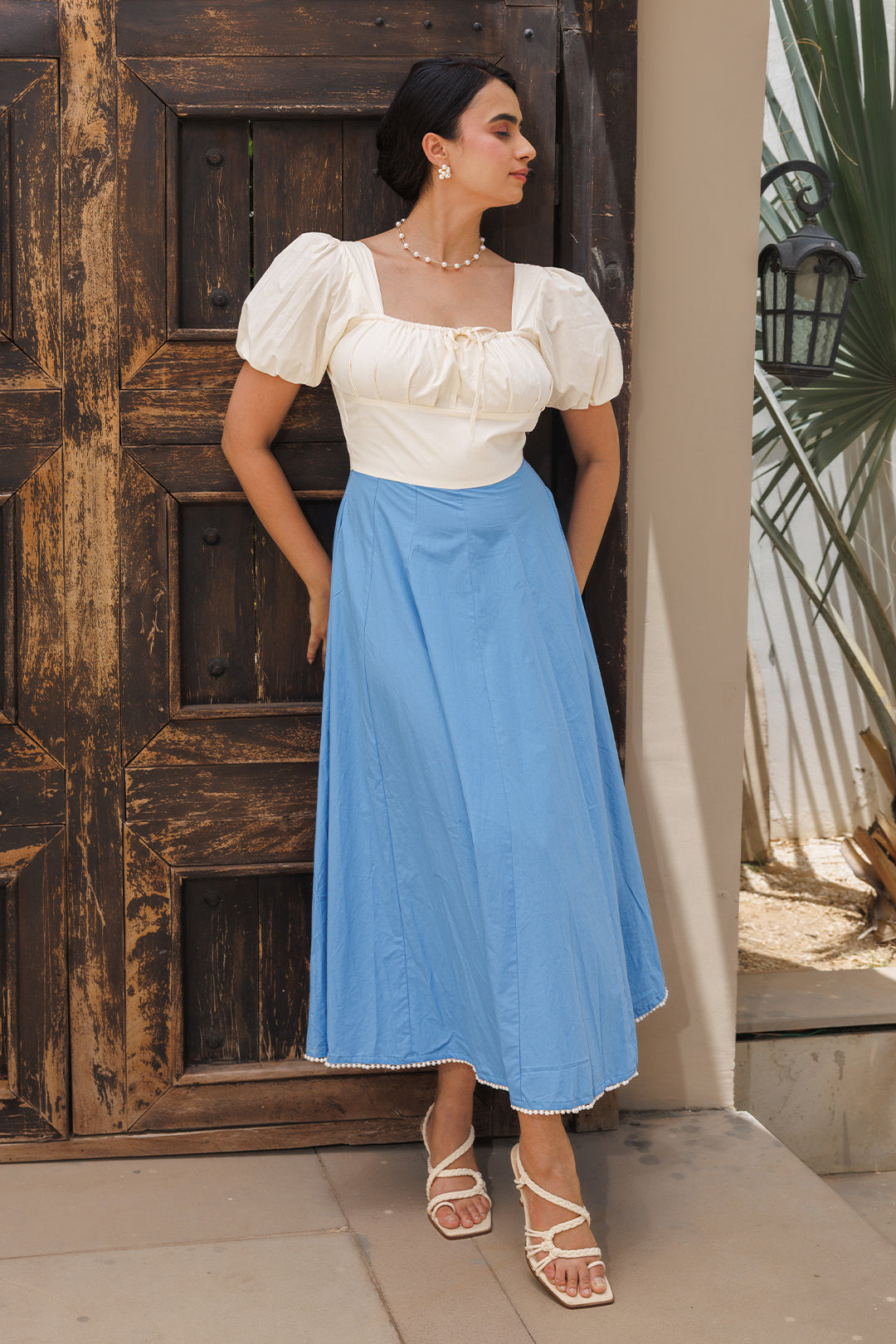 Sea Shell Midi Dress - 00011_0N5A5675