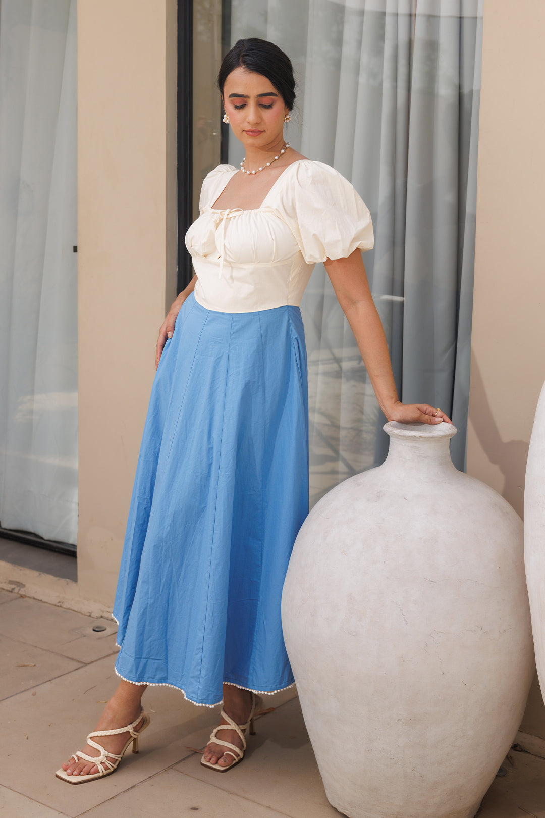 Sea Shell Midi Dress - 00012_0N5A5669