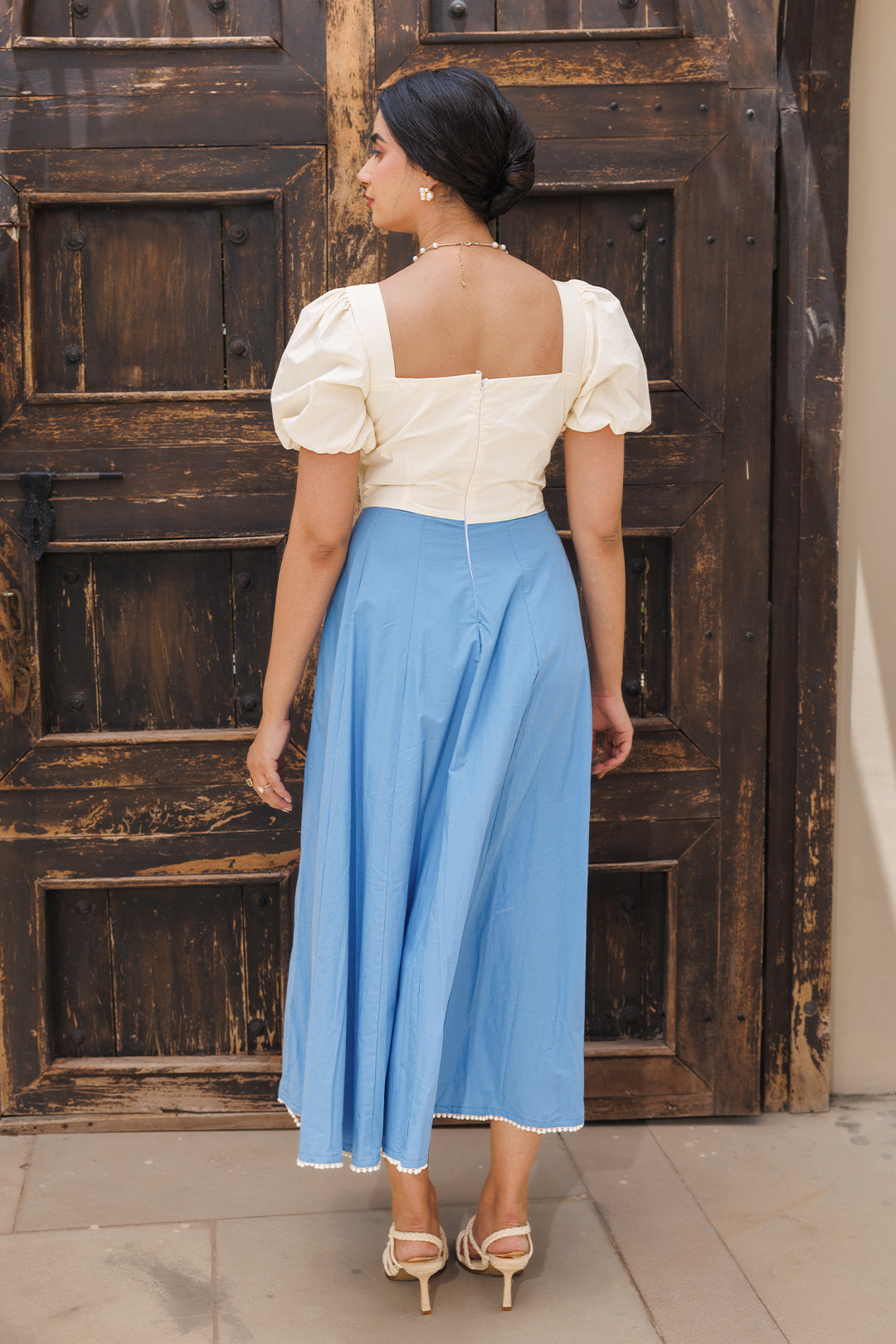 Sea Shell Midi Dress - 00016_0N5A5681