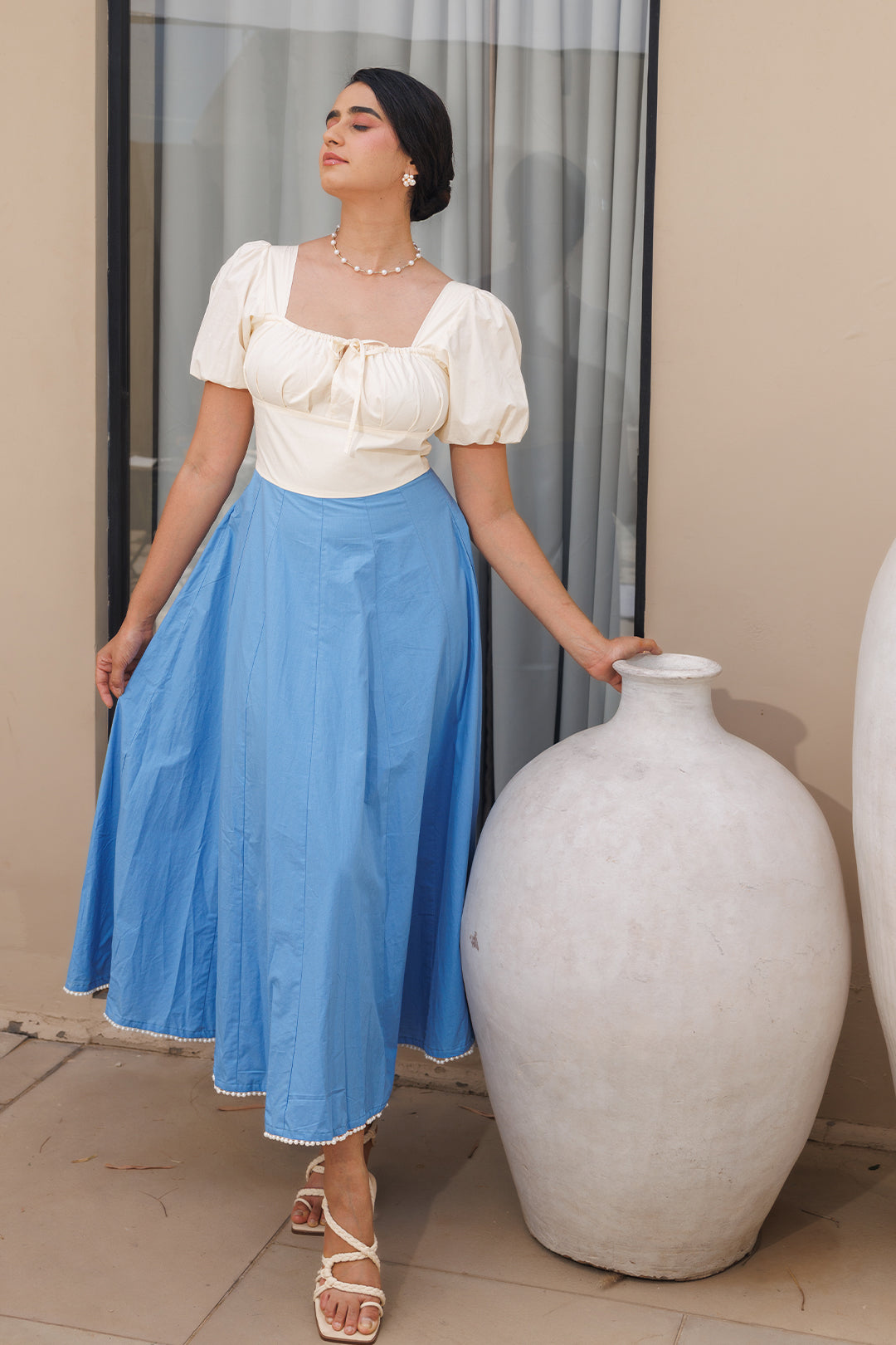 Sea Shell Midi Dress - 00017_0N5A5656