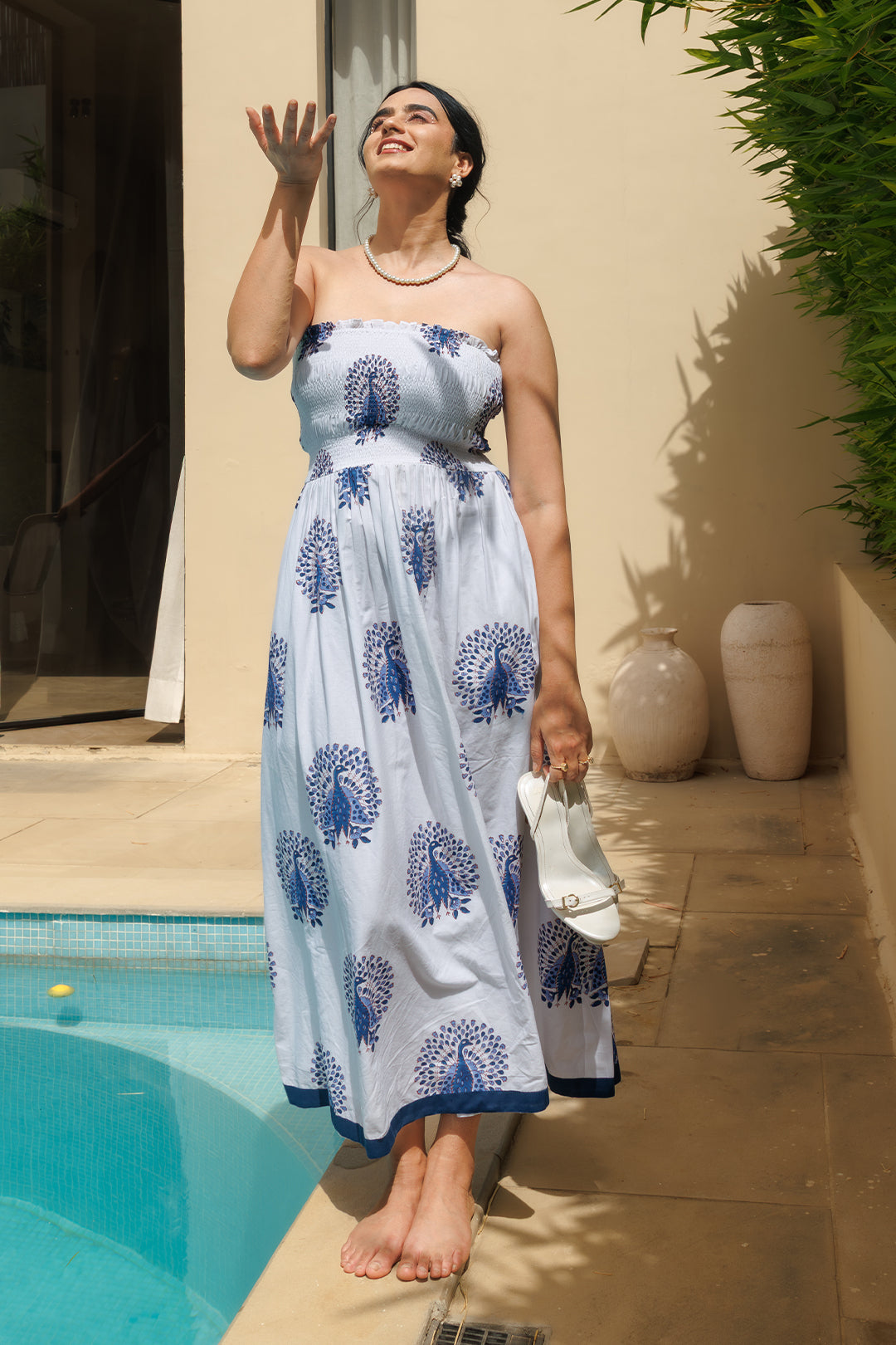 Peacock Maxi Dress - 00018_0N5A4764