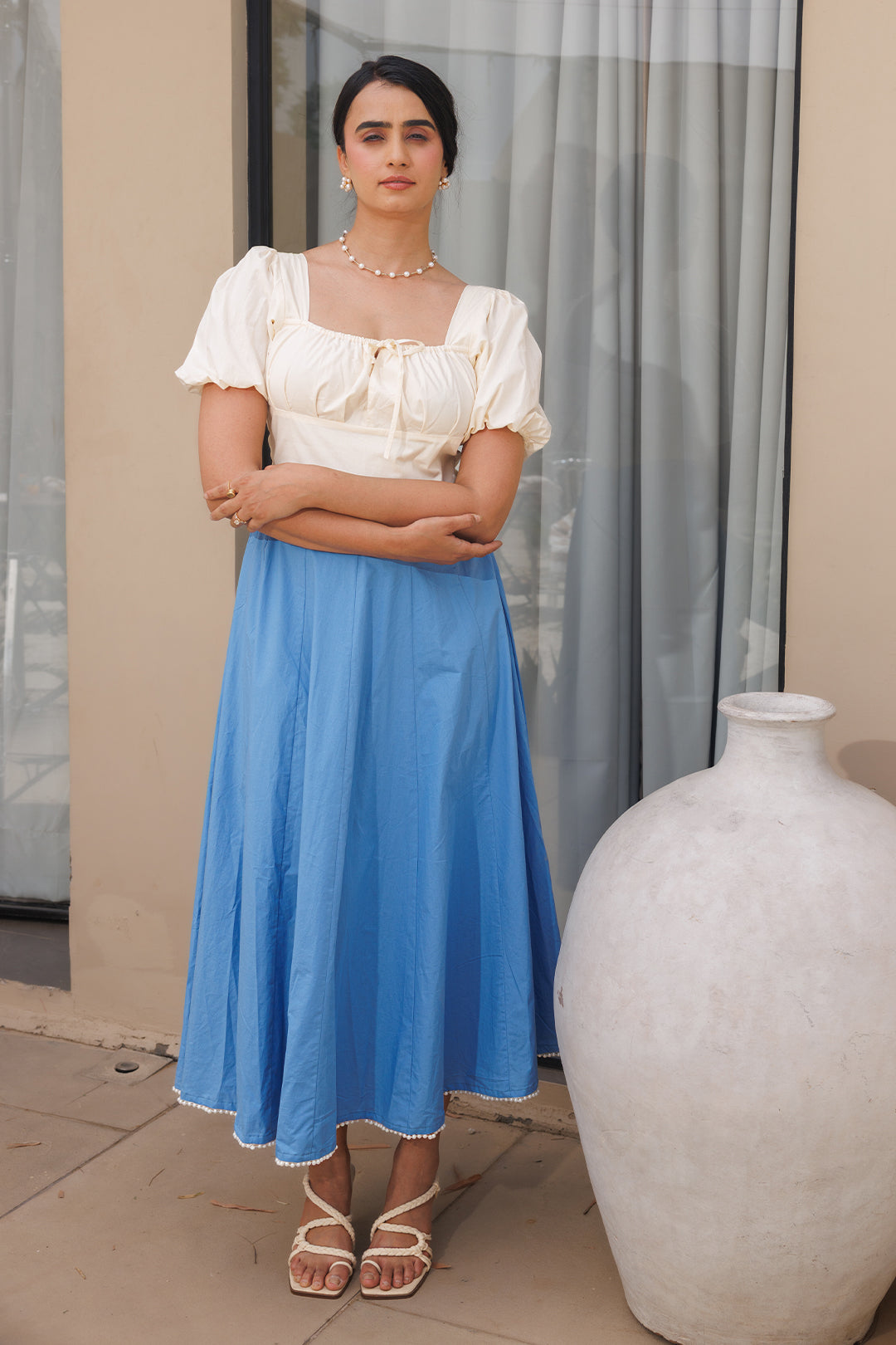 Sea Shell Midi Dress - 00018_0N5A5655