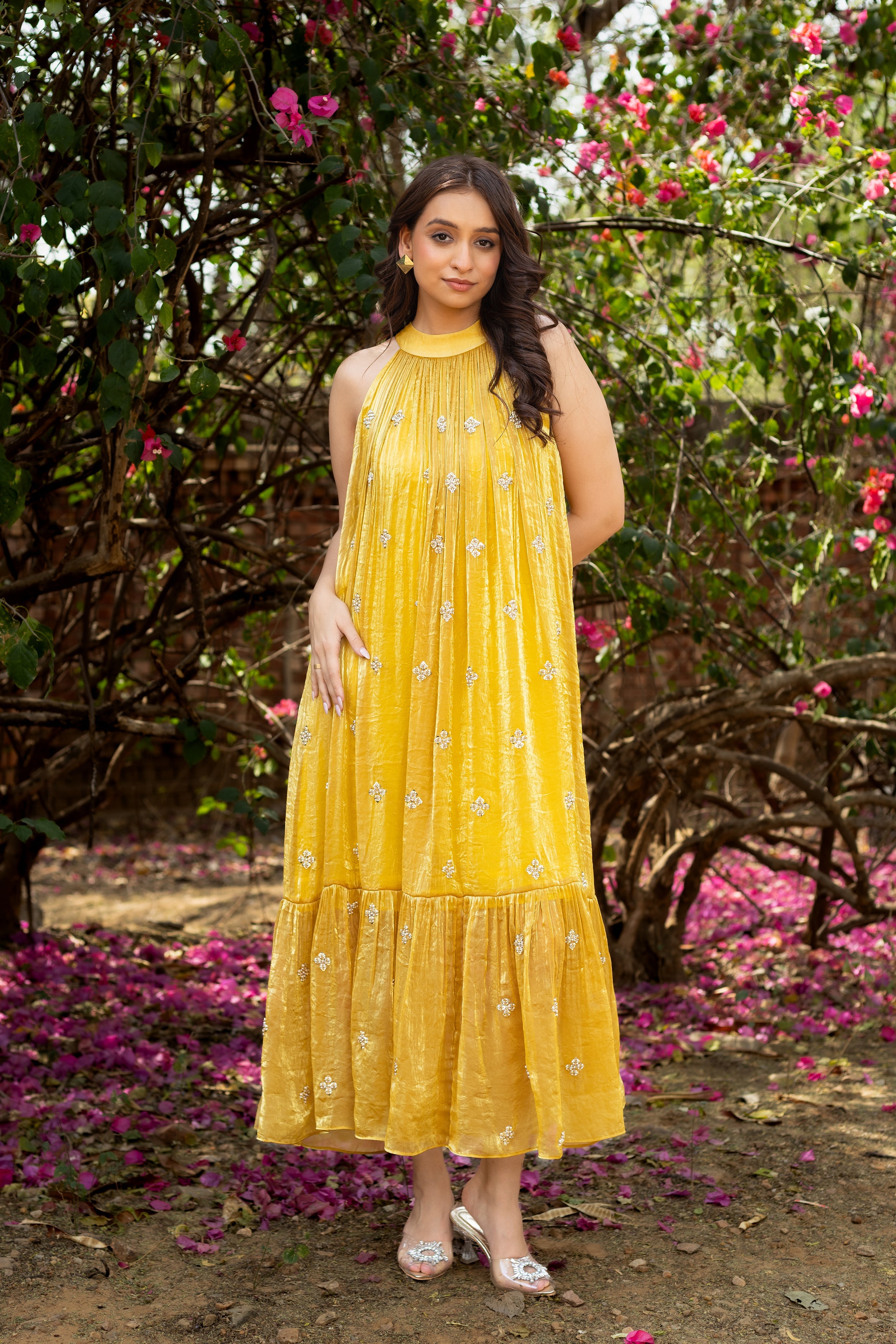 Champagne Topaz Dress - Mango