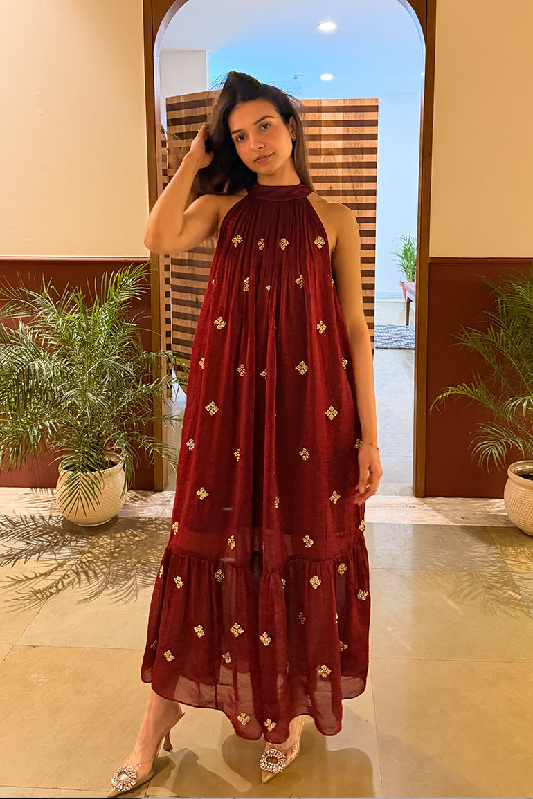 Champagne Topaz Dress
