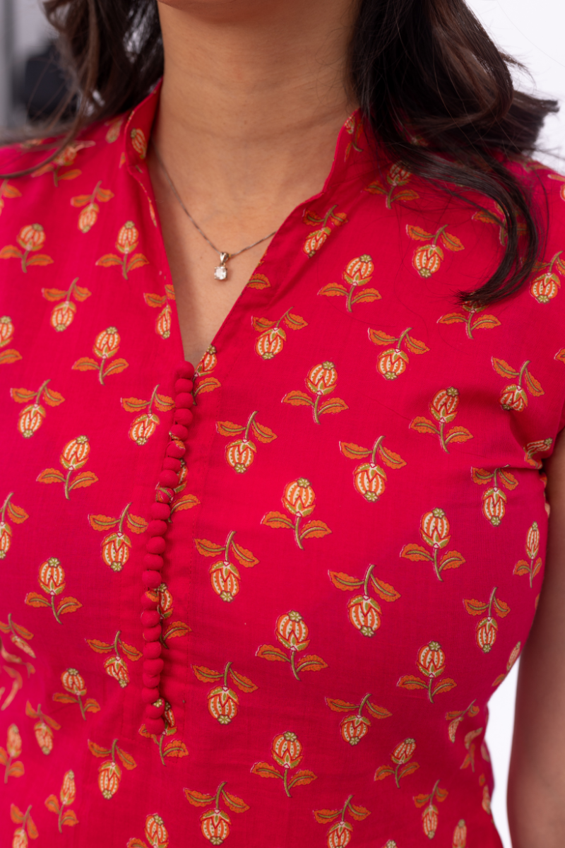 Soleil Sleeveless Kurta