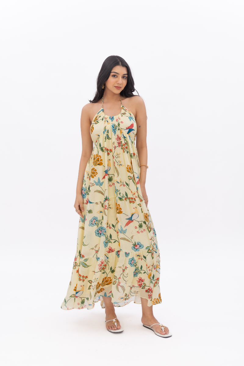 Bow-Back Riviera Dress