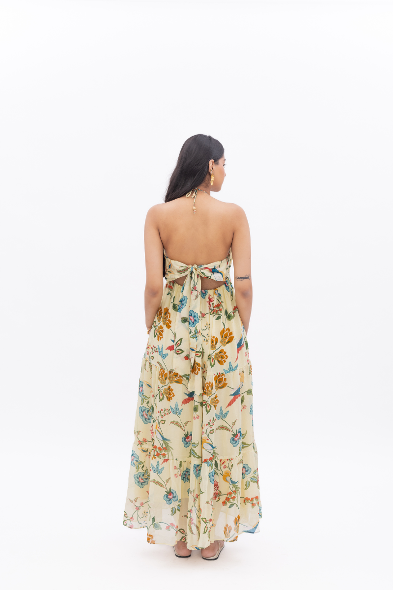 Bow-Back Riviera Dress