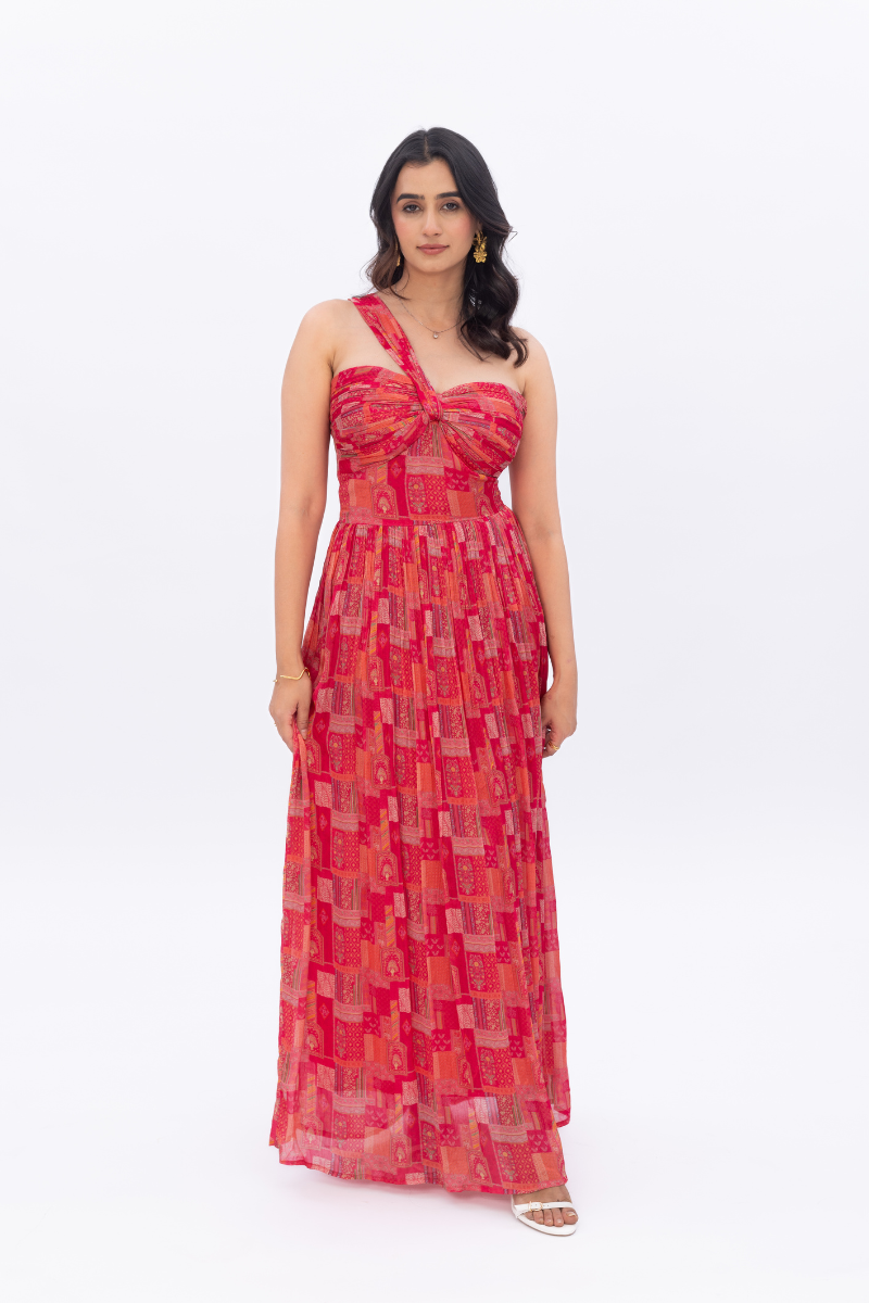 Aurelia One-Shoulder Gown