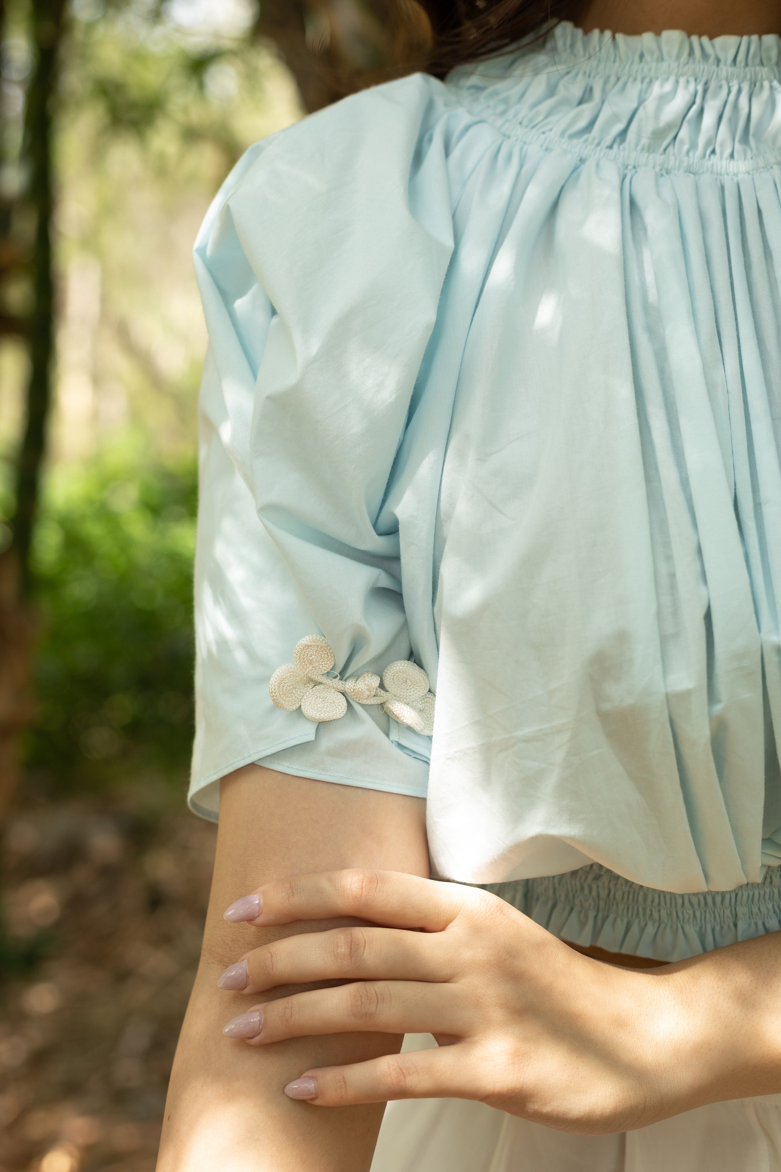 Spring Vibrance Poplin & Crepe Co-ord Set