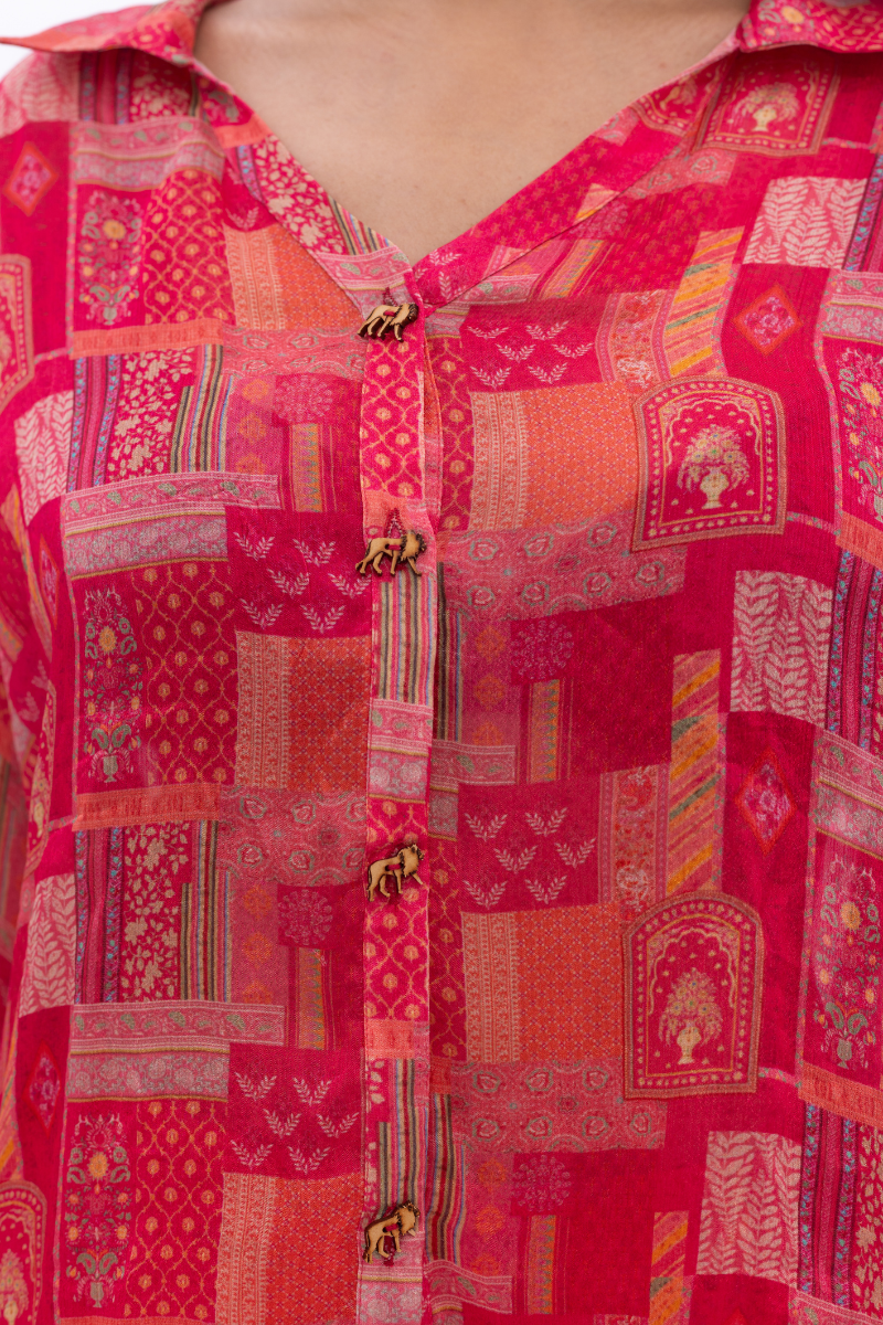 Pearl harbor Chiffon Sunset Set
