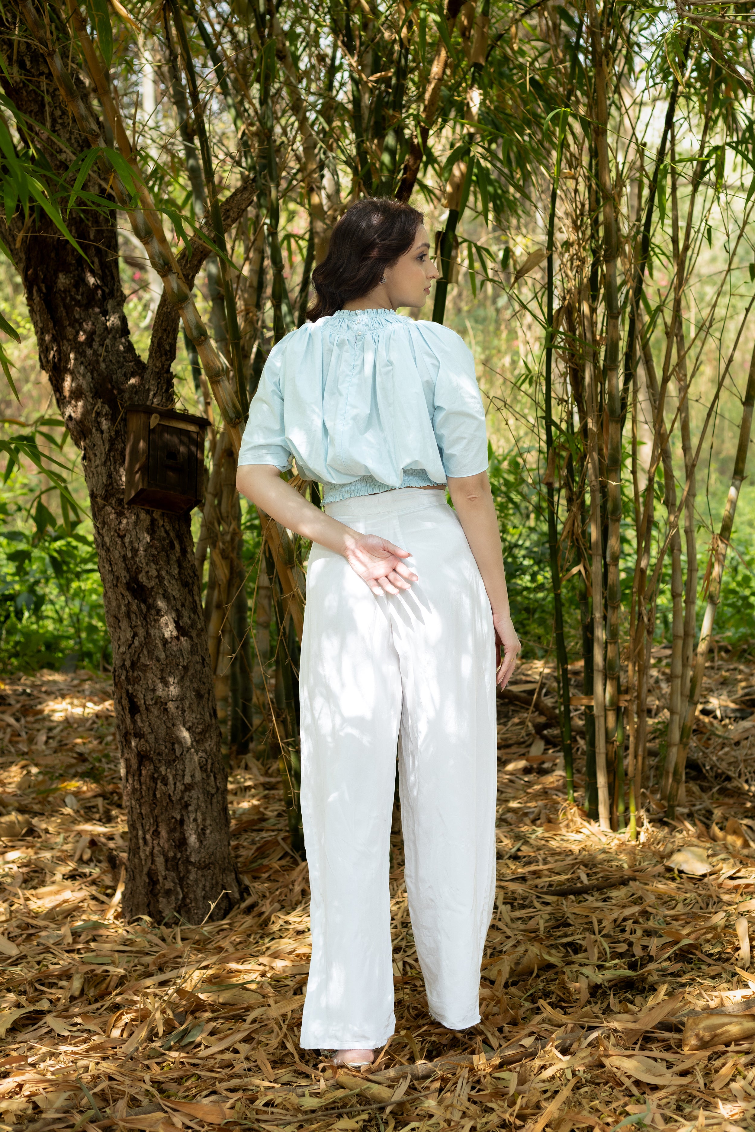 Spring Vibrance Poplin & Crepe Co-ord Set