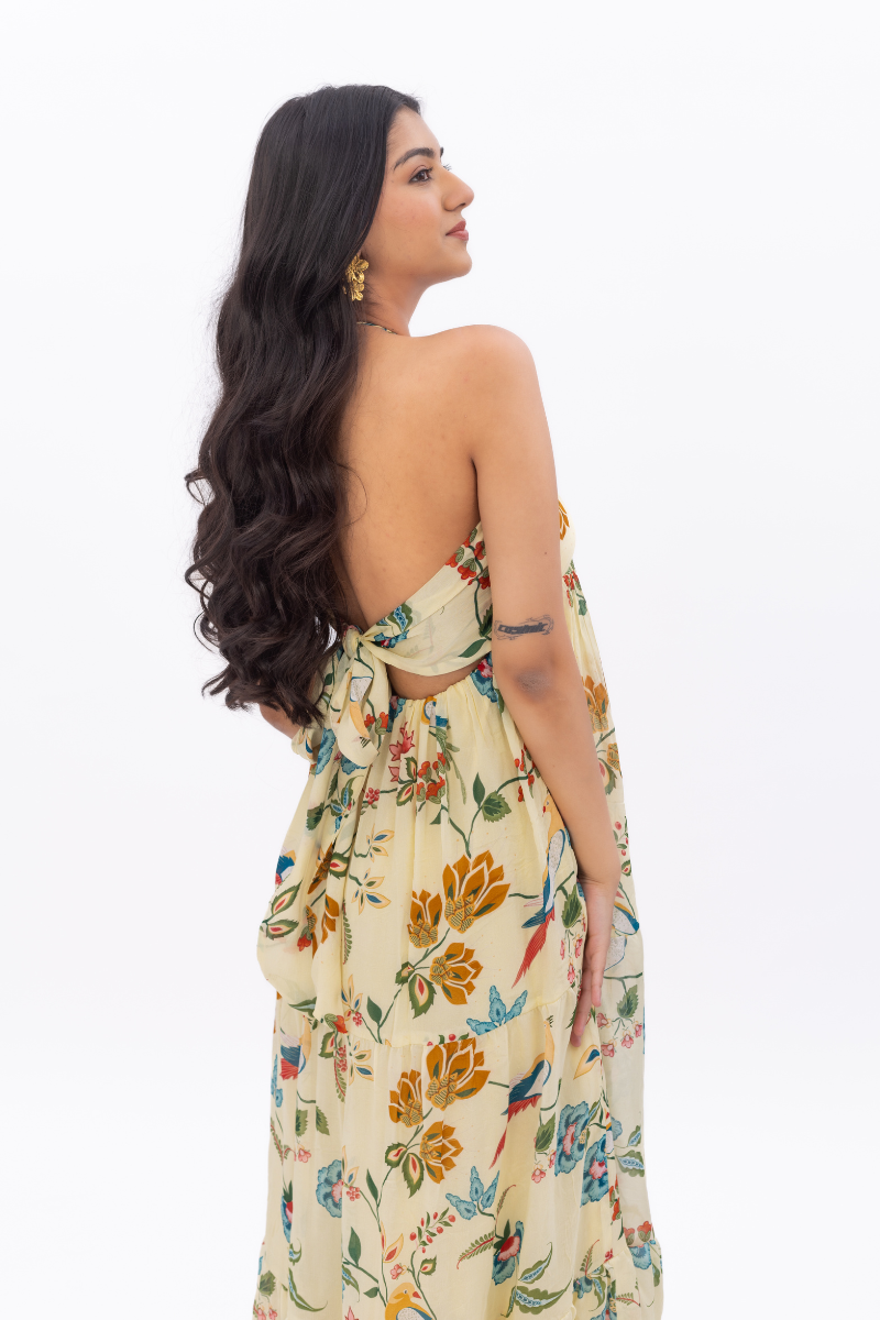 Bow-Back Riviera Dress