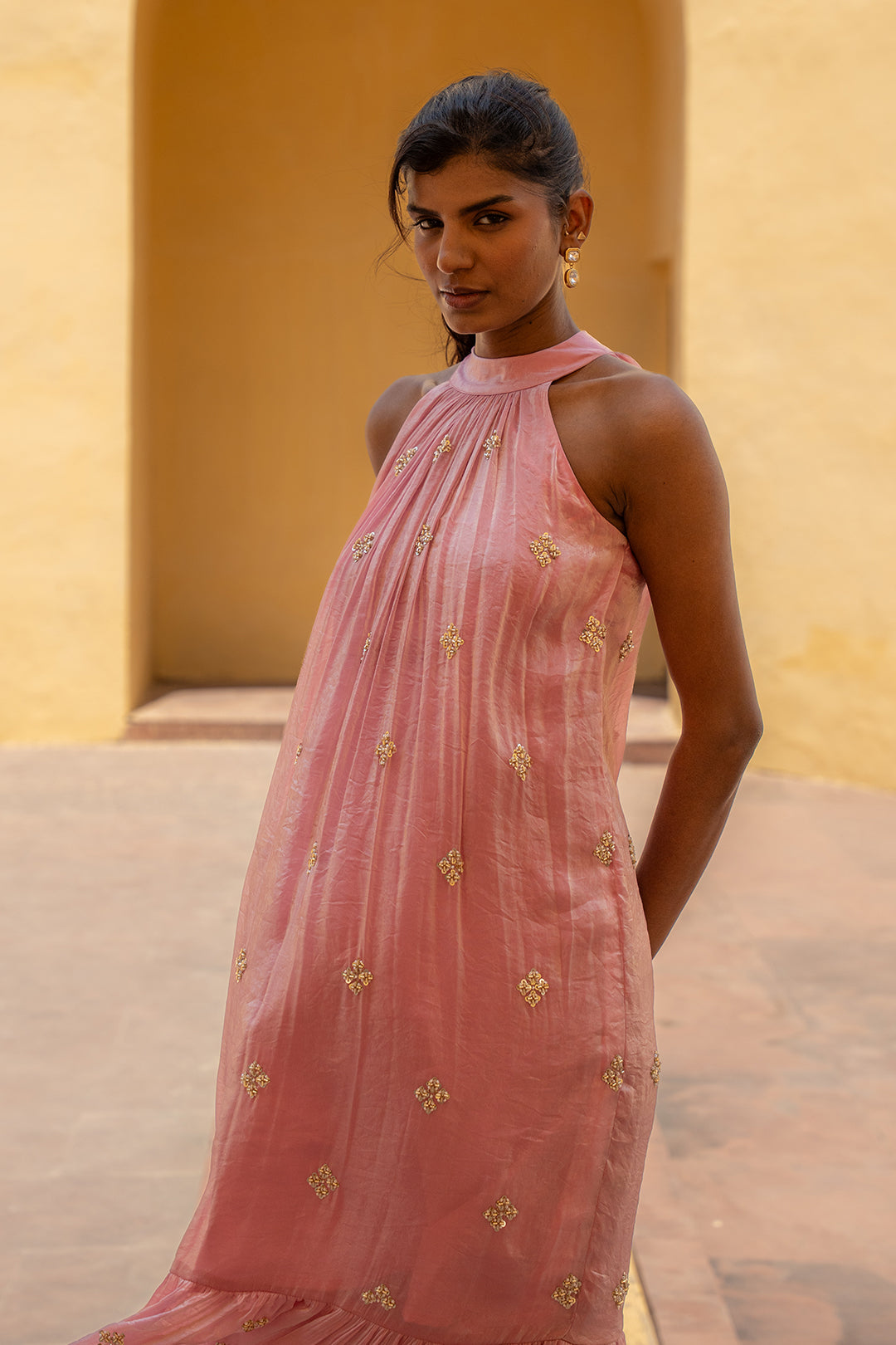 Pink Tourmaline Topaz Dress