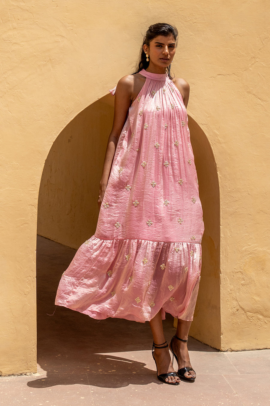 Pink Tourmaline Topaz Dress
