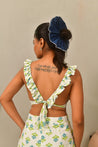 Teal Bloom Ruffle Set - Anasi