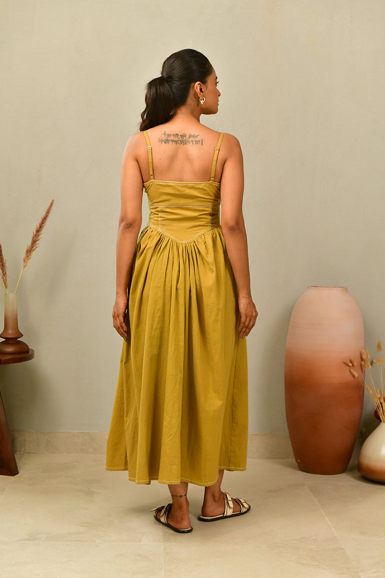 Desert Bloom Midi Dress - Anasi