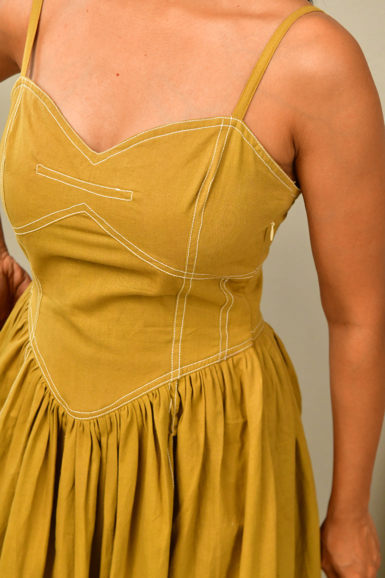 Desert Bloom Midi Dress - Anasi