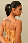 Golden Poppy Maxi Dress - Anasi