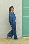 Cobalt Tide Co-Ord Set - Anasi