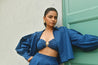 Cobalt Tide Co-Ord Brallete - Anasi