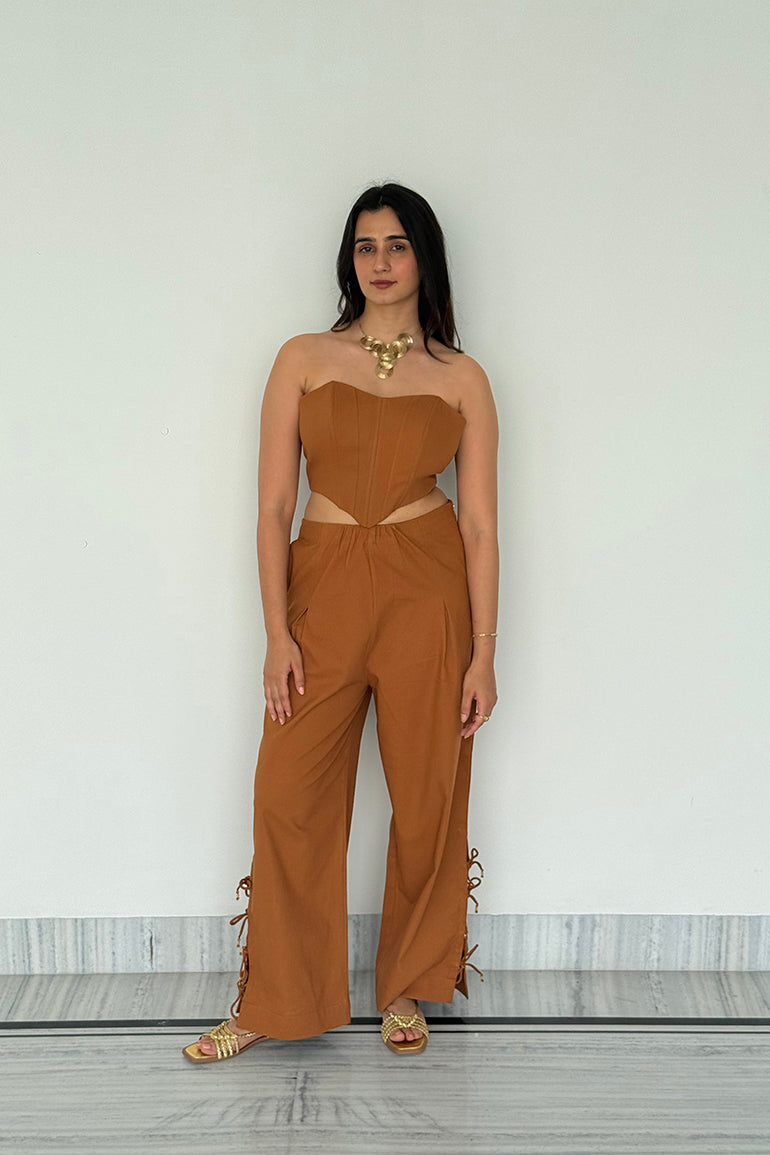 Chocolate Corset Trousers