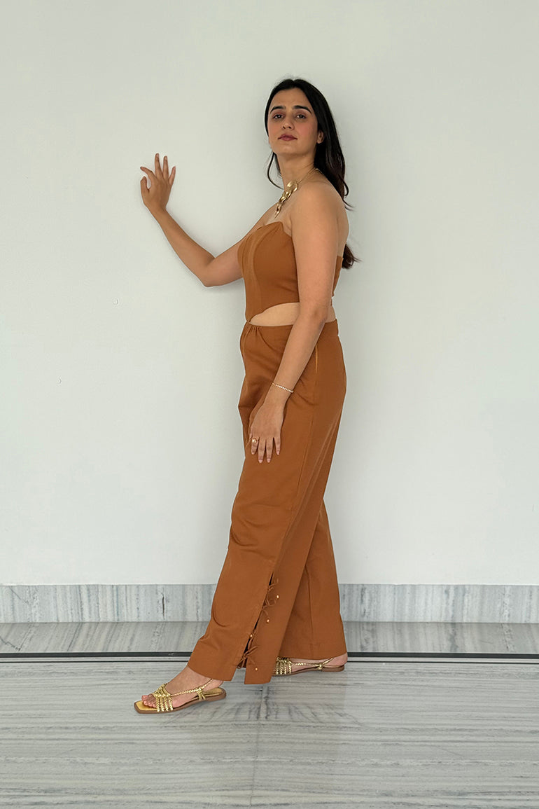 Chocolate Corset Trousers