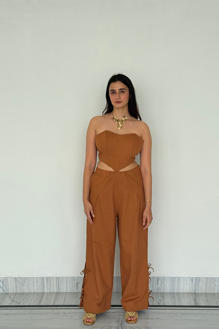Chocolate Corset Trousers