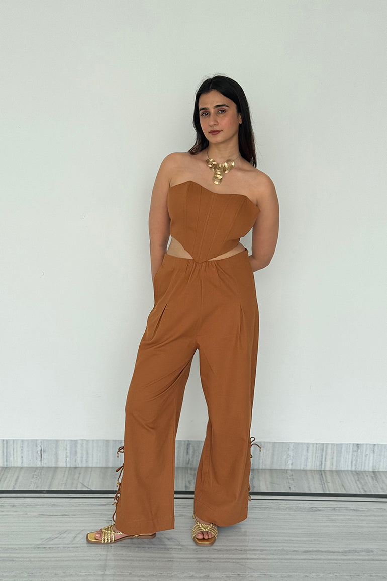 Chocolate Corset Trousers