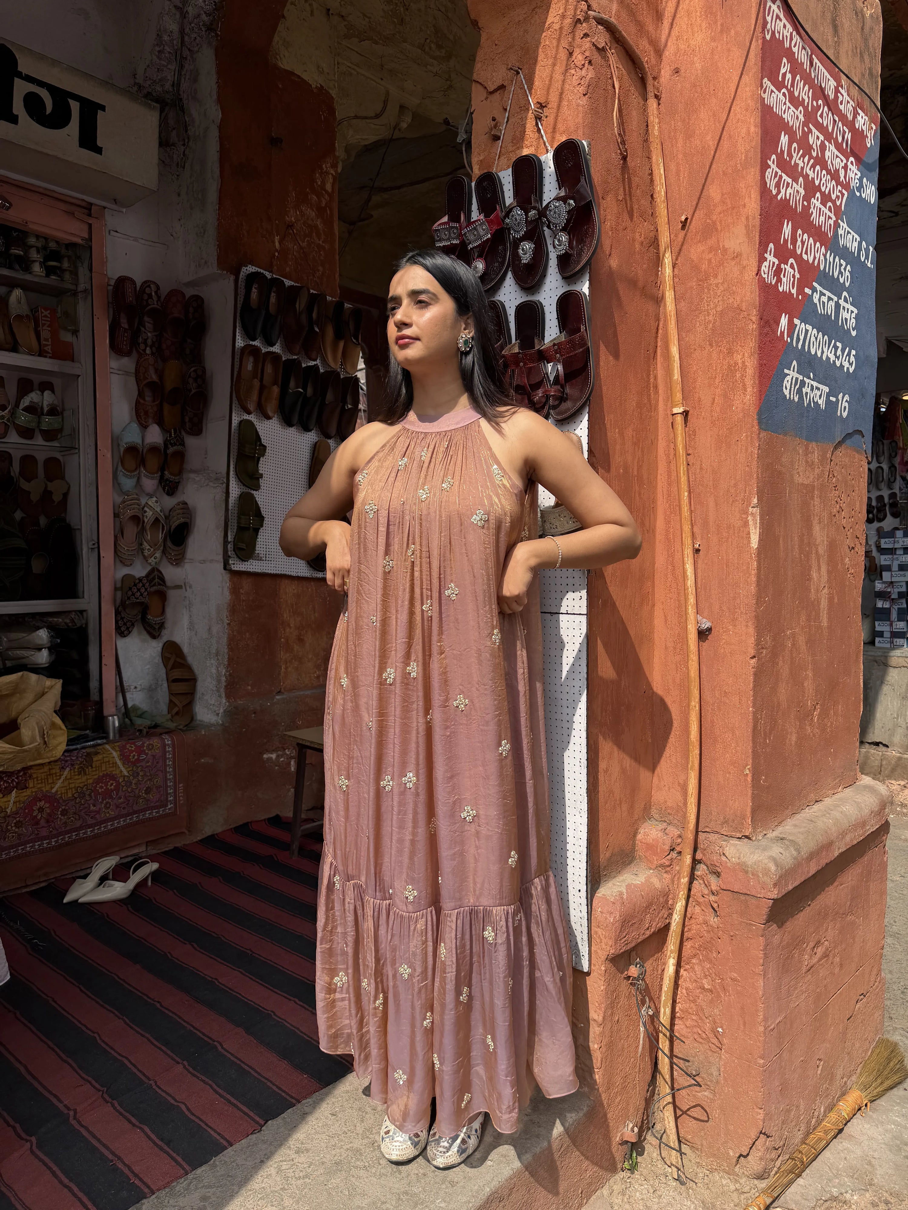 Burgundy Topaz Dress