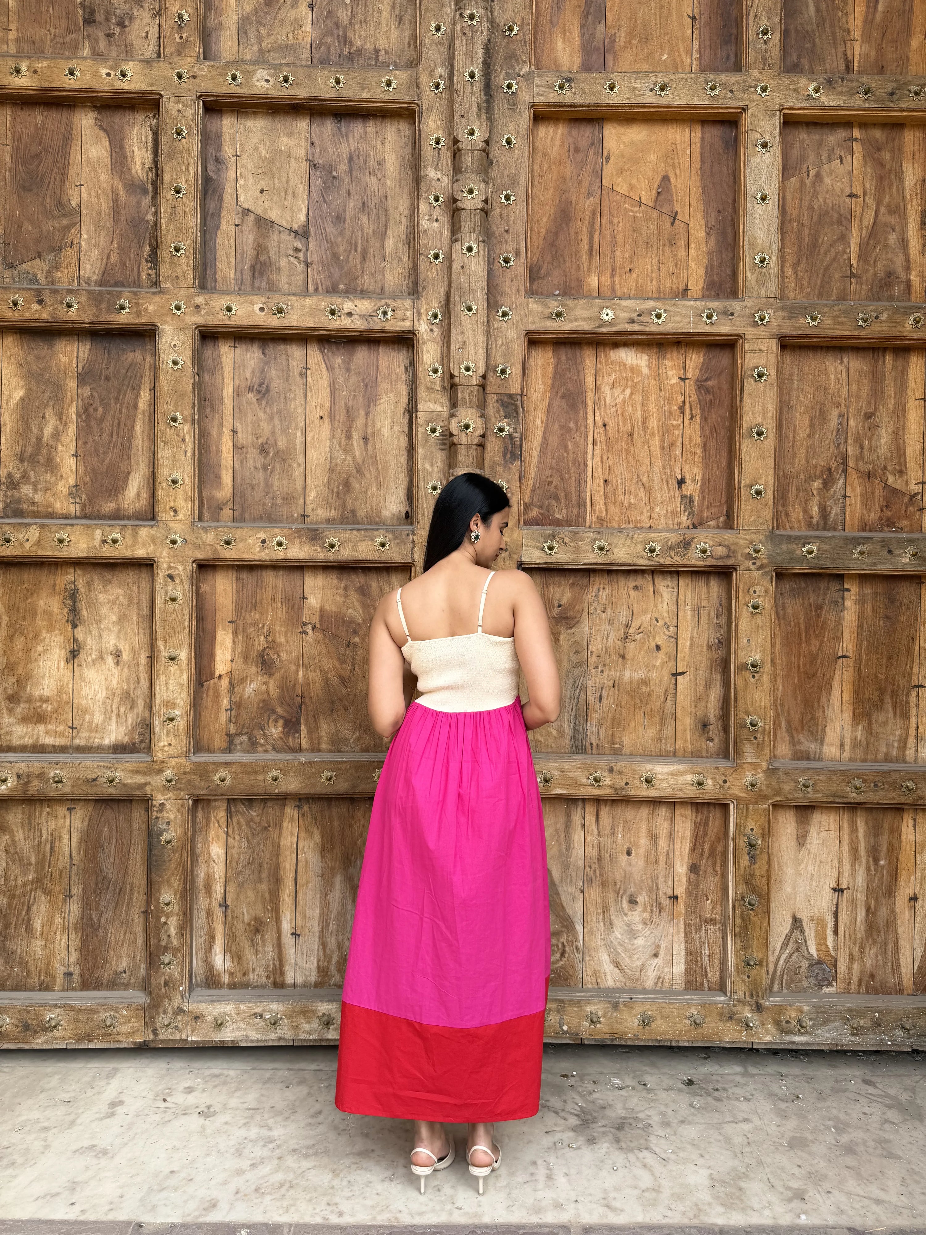 Pink Ombre Maxi Dress