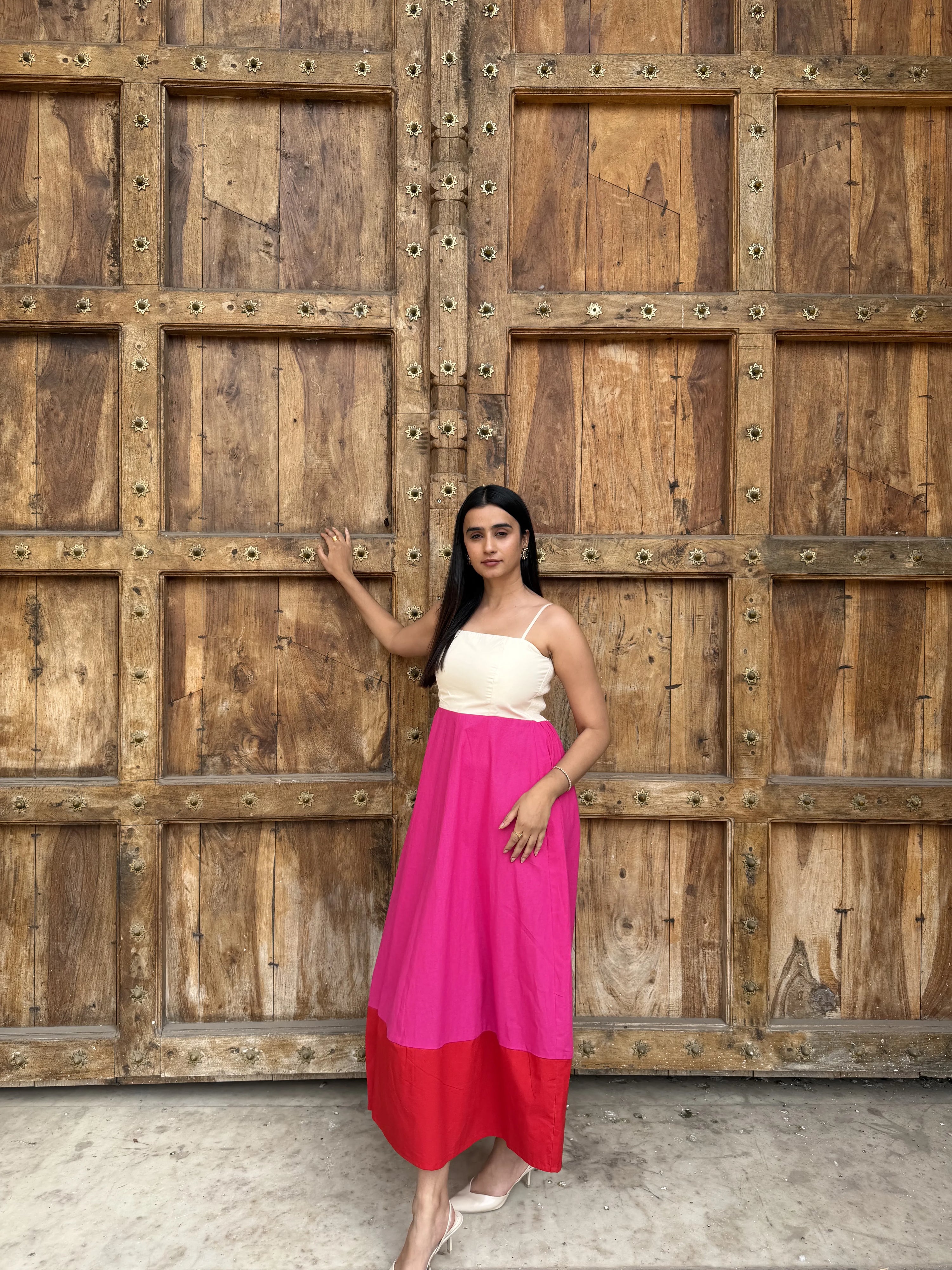 Pink Ombre Maxi Dress