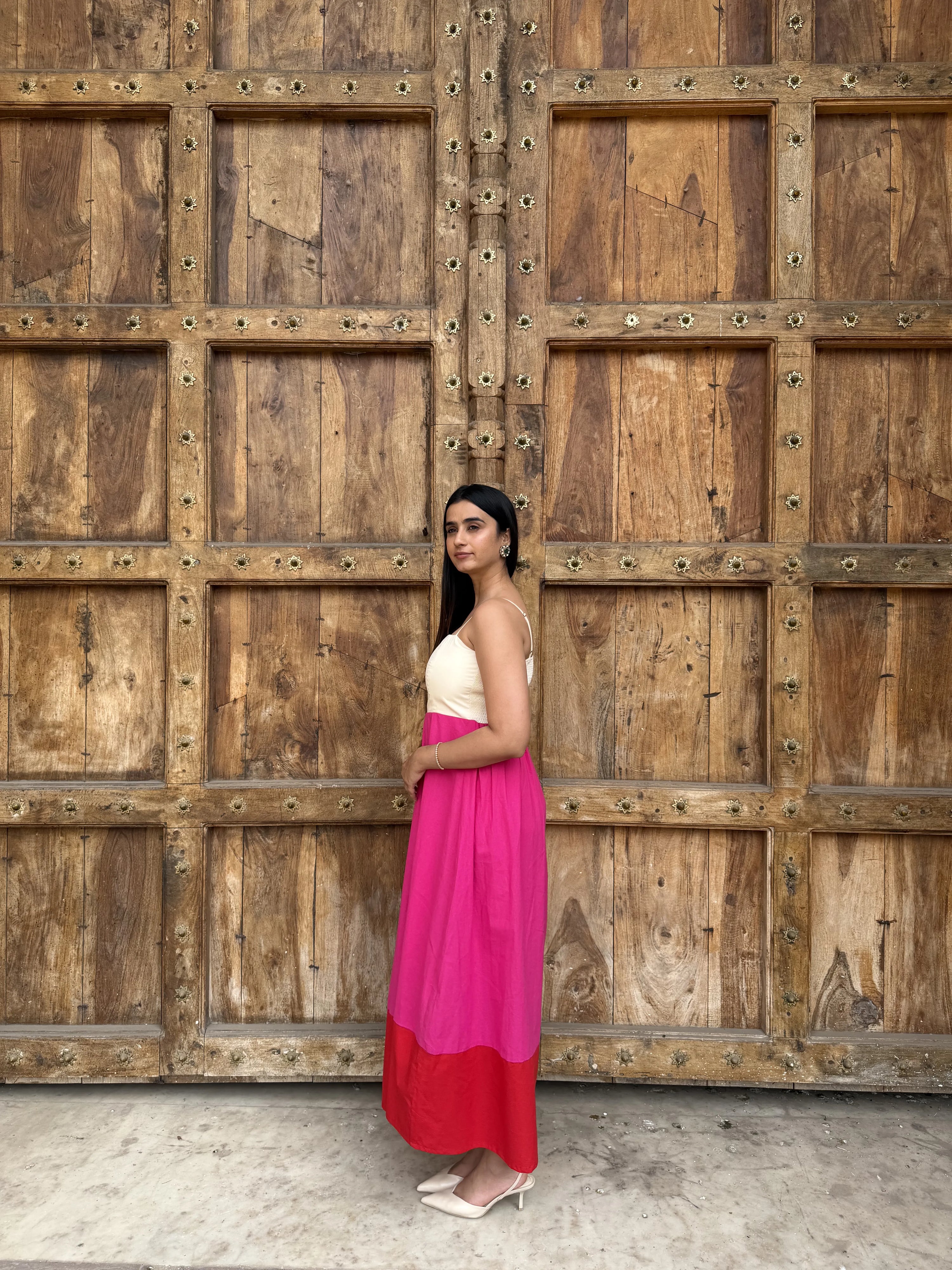 Pink Ombre Maxi Dress