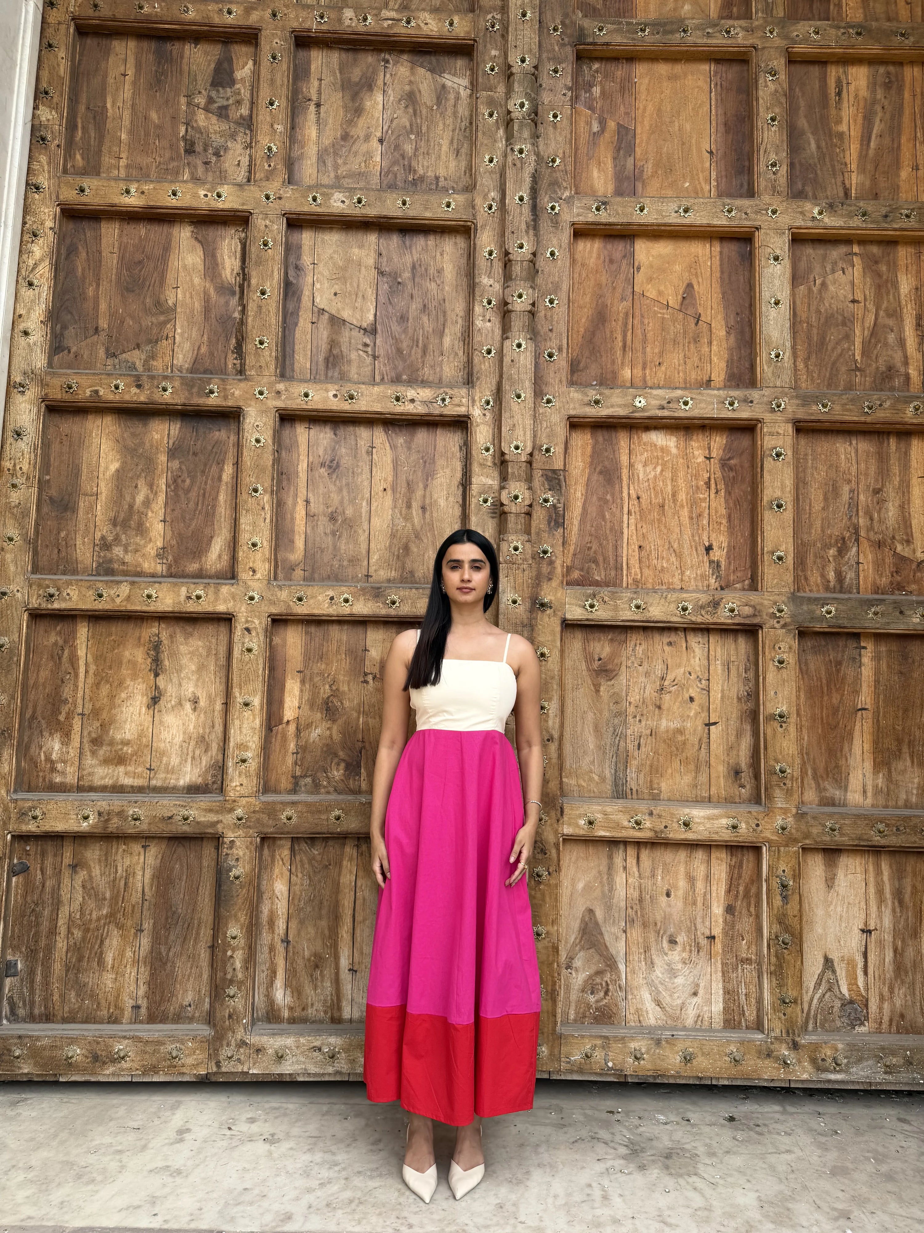 Pink Ombre Maxi Dress