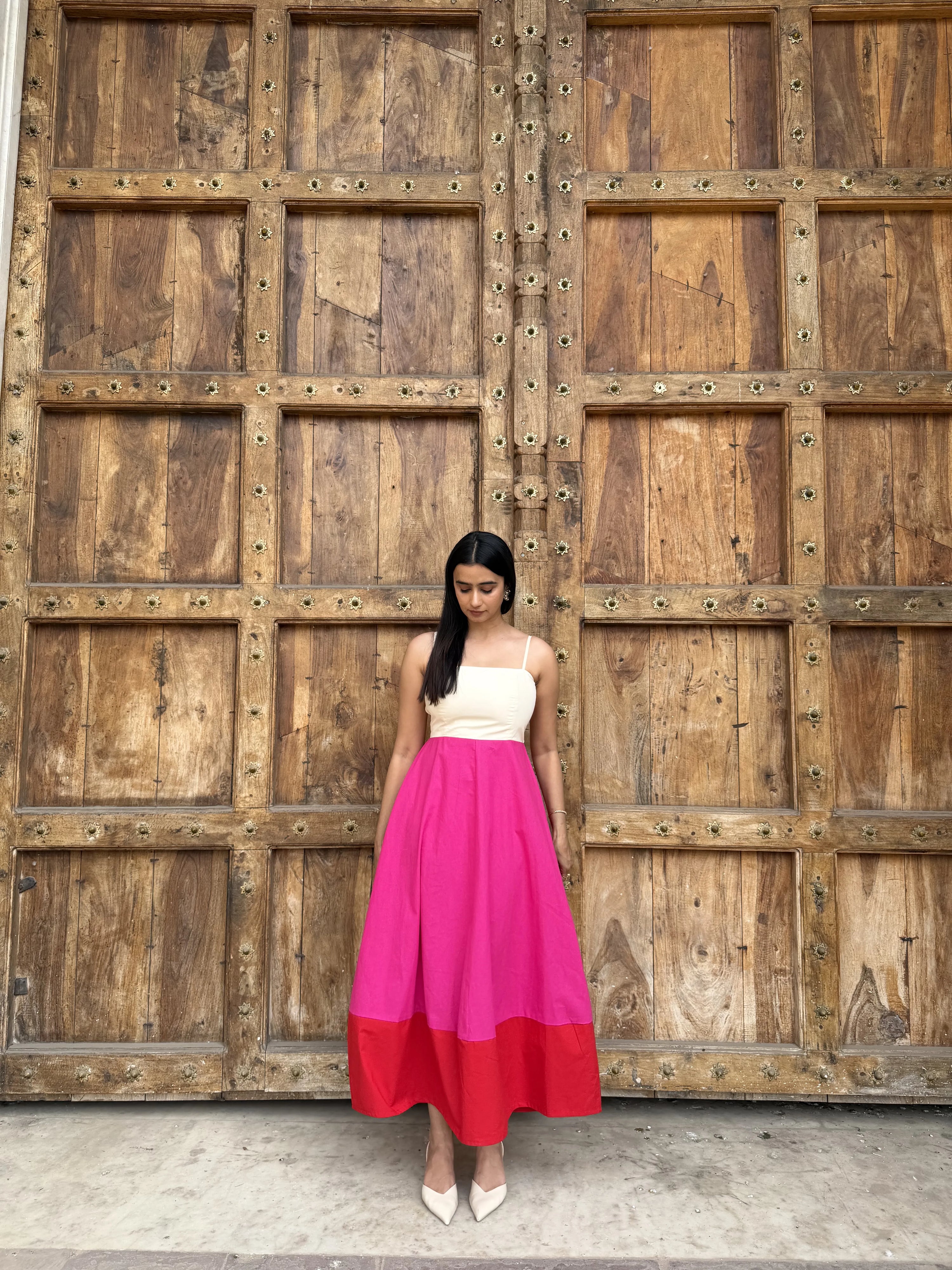 Pink Ombre Maxi Dress