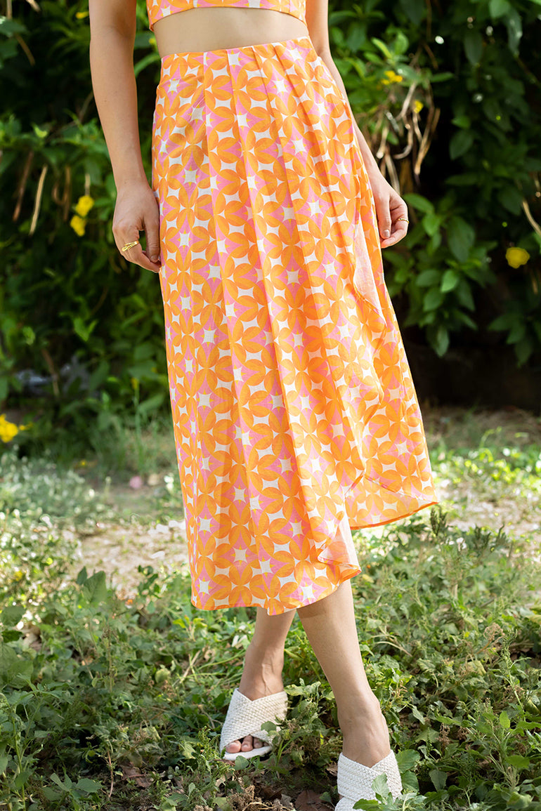 printed skirt - anasi