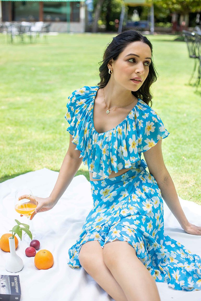 printed co-ord set - anasi