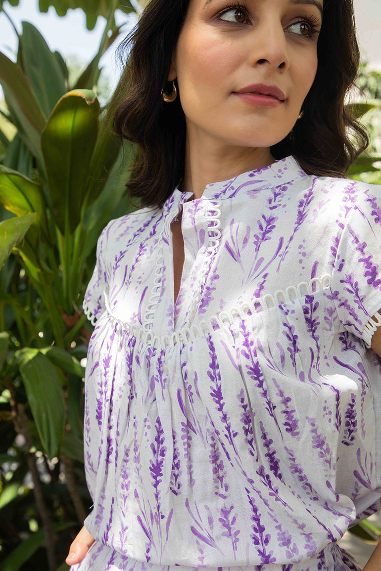 printed top - anasi