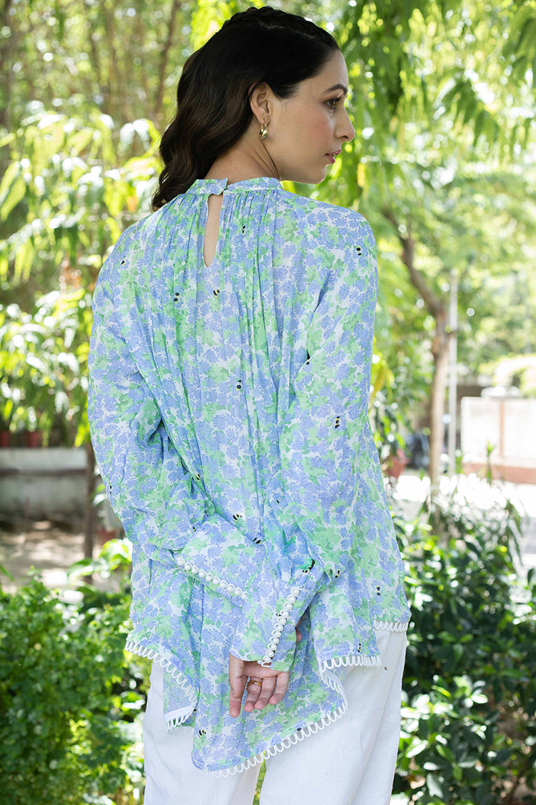 printed top - anasi