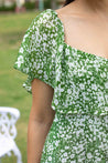 green floral dress - anasi