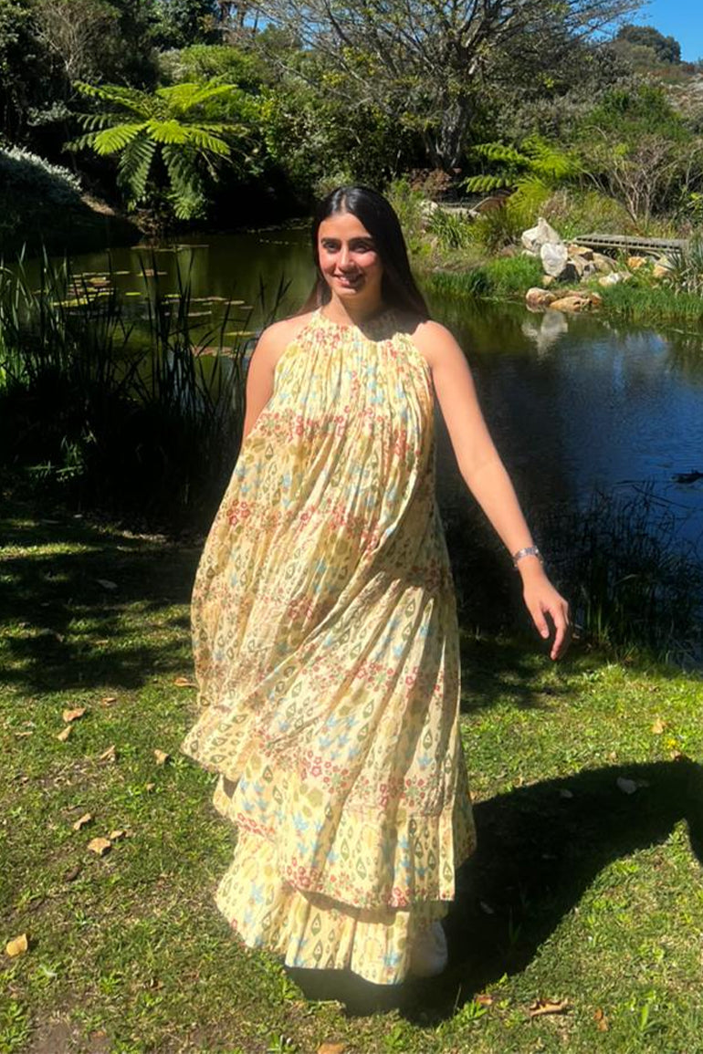 Sunlit Meadow Maxi Dress