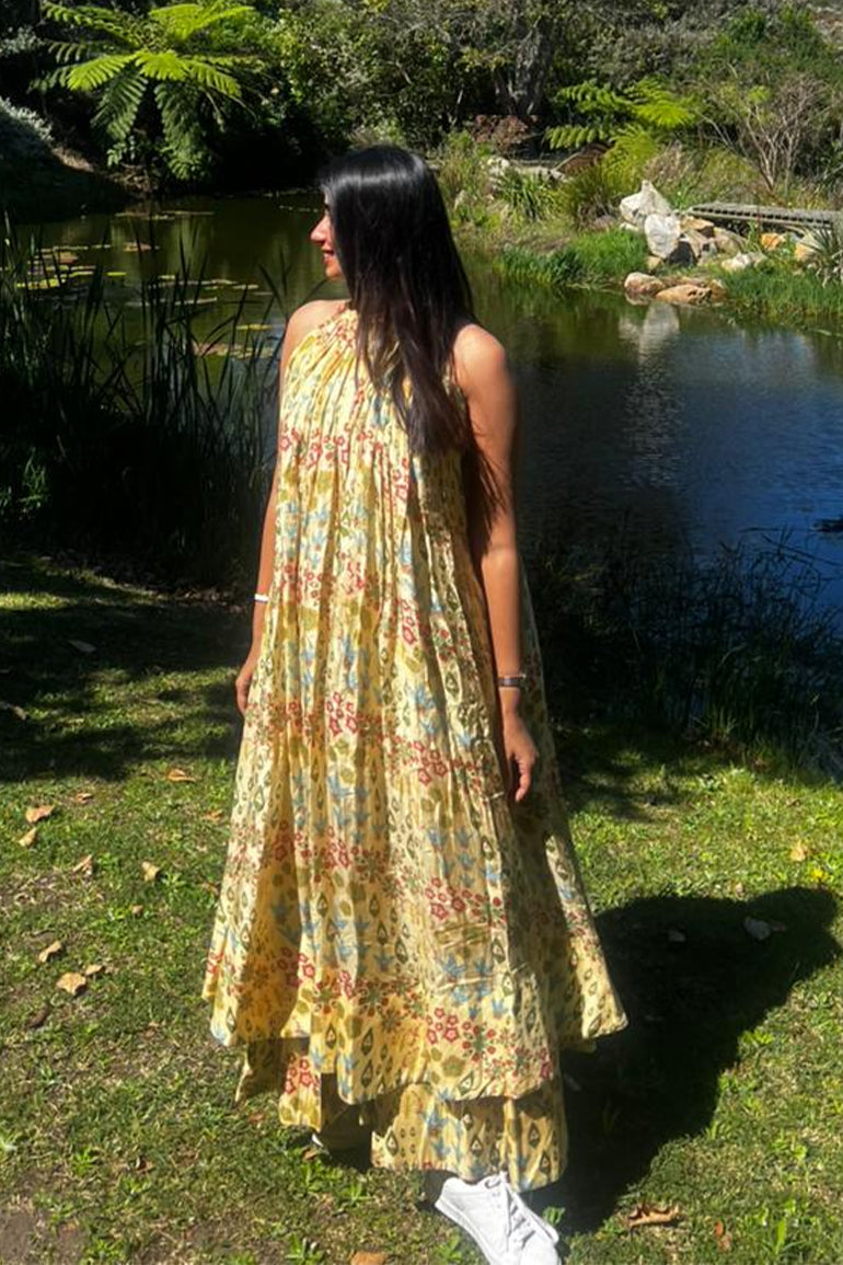 Sunlit Meadow Maxi Dress